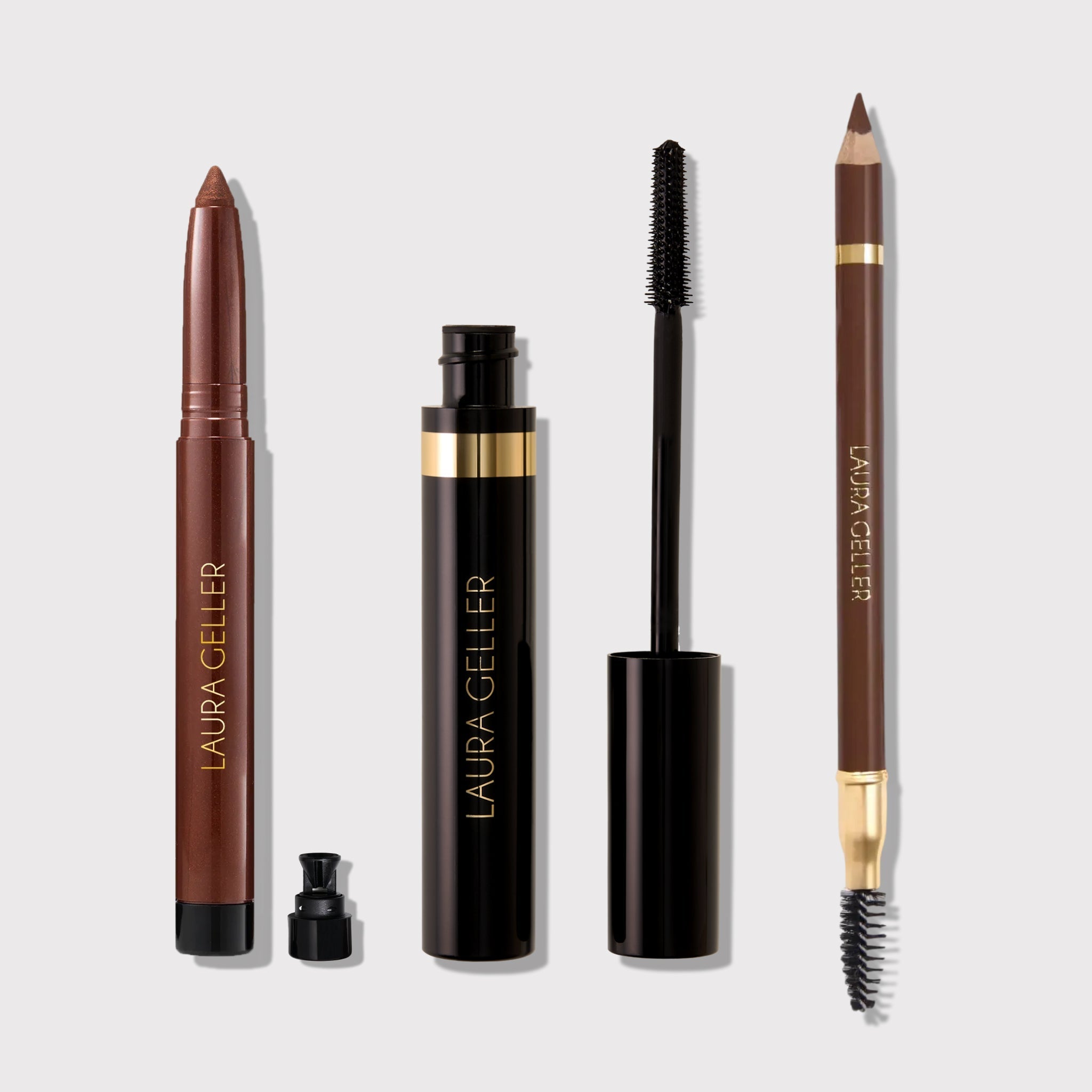 Build Your Own: Laura's 3 E's: Eyeliner. Eyelash & Eyebrows Kit (3PC)